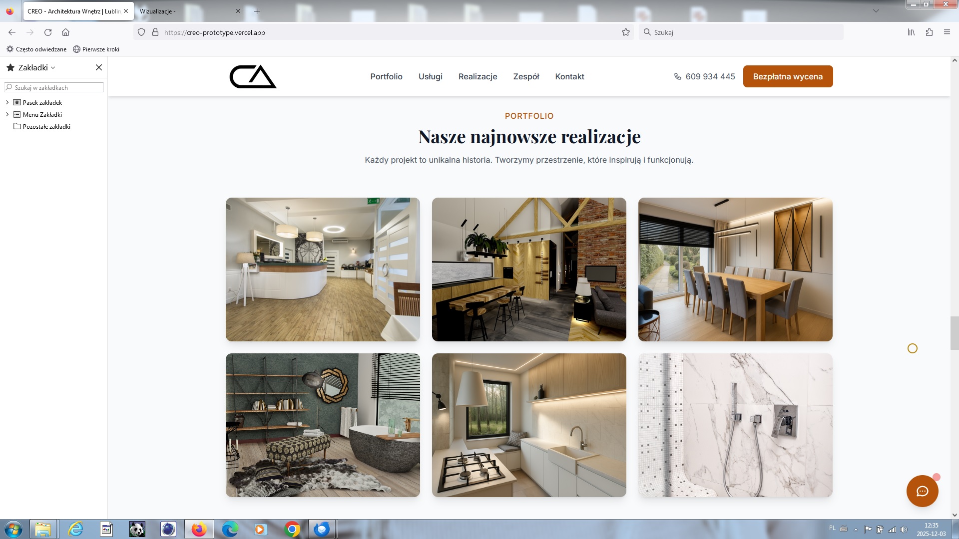 Najnowsze Realizacje CREO